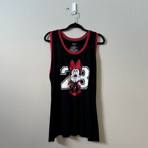 Disney Minnie Mouse sleeveless red/black women’s tank top